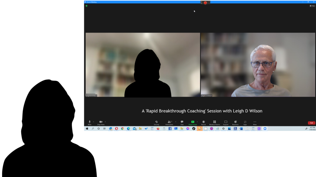A 'Rapid Breakthrough Coaching' Session with Leigh D Wilson