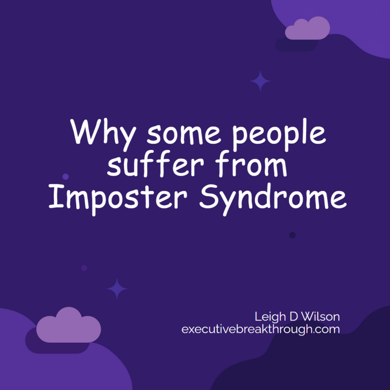 Why some people suffer from imposter syndrome - Page 1