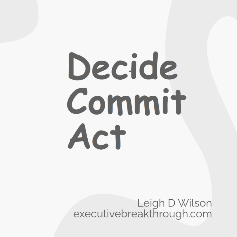 Decide commit act