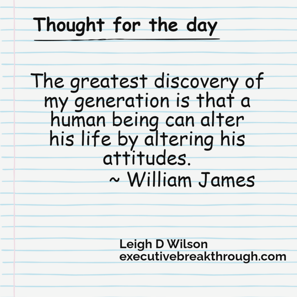 The greatest discovery of my generation is